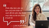 Chị Bùi Thị Tiểu Thanh - Giám đốc Văn phòng Tổng đại lý Prudential Đống Đa