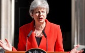 英國首相特蕾莎‧梅24日說,她將於6月7日辭去保守黨領導人一職。(圖源:路透社)