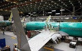 美國聯邦航空局6月2日發表聲明說,部分波音737客機零部件可能存在製造缺陷,所涉機型包括波音“737 MAX”和波音“新一代737”。(圖源:路透社)