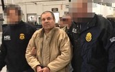 墨西哥大毒梟古斯曼被判終身監禁。圖中是他在2017年落網時被拍到的照片。(圖源:AFP)