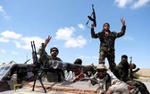 支持利比亞東部政權的武裝組織「國民軍」成員。(圖源:互聯網)