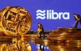法國和德國13日表示,臉書公司計劃推出的加密貨幣Libra對金融業構成風險,或拒絕批准進入歐洲市場。(示意圖源:互聯網)