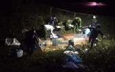 警方在車禍現場調查事故原因。(圖源:FB)