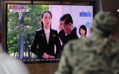 韓國政府14日就朝鮮勞動黨第一副部長金與正前一天發表談話暗示將關閉韓朝聯絡辦公室並採取軍事行動一事深表憂慮。(圖源:AP)