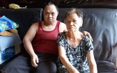 林氏淑與智障兒子楊錦順。