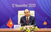 政府總理阮春福主持會議。(越通社)