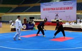 2021年馬來武術錦標賽比賽一瞥。(圖源:陳黎琳)