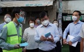 市領導視察憑票出入街市
