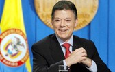 圖為哥倫比亞總統胡安‧曼努埃爾‧桑托斯‧卡爾德龍。（圖源：互聯網）