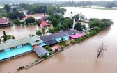 “桑卡”颱風對泰國東北部各省引發洪澇導致財產重大損失。（圖源：互聯網）