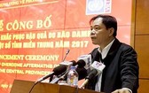 阮春強部長呼籲各國際社會、國內外組織和熱心人士繼續對受災民眾提供幫助，以讓他們儘快恢復家園。