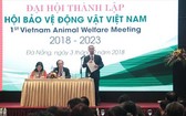 越南動物保護協會在峴港市按內務部2017年11月24日第2799號《決定》正式成立。