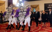 俄羅斯總領事館代表團在統一會場弔唁原政府總理潘文凱。