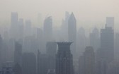 高樓大廈令空氣污染加劇。（示意圖源：互聯網）