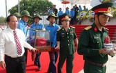 廣平省為志願軍遺骸舉行移葬儀式。