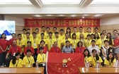 去年，啟秀華文中心學生參加“中國尋根之旅”夏令營。
