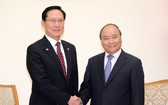 同日下午政府總理阮春福接見了宋永武部長。（圖源：光孝）