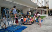 仁富公寓設有為工人子弟服務的幼兒園。