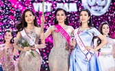 2018年越南小姐陳小薇（中）、亞軍裴芳娥（左）、季軍阮氏翠安。