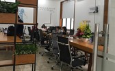 Saigon Innovation HUB的共同工作空間。