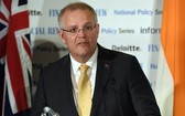 澳總理莫里森宣佈，被定罪為恐怖份子的澳大利亞人如果擁有雙重國籍，將會自動被剝奪澳大利亞公民身份。（圖源：AFP）