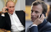 俄羅斯總統普京當地時間16日與法國總統馬克龍進行電話交談，雙方一致支持儘快啟動敘利亞憲法委員會工作。（圖源：互聯網）
