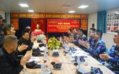 越中兩國海警舉行會談，就2019年北部灣漁業聯合檢查計劃和方案達成共識。（圖源：曰尊）