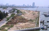 房地產與遊艇項目(Marina Complex)在江口平整場地和建設731米長的護坡。（圖源：雨黎）
