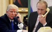 俄羅斯總統普京與美國總統特朗普3日通電話，就雙邊及國際問題進行討論。（圖源：互聯網）
