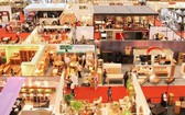 本市擬投建木材展銷中心。圖為2019年越南國際木製品與美術工藝品展一瞥。（示意圖源：互聯網）