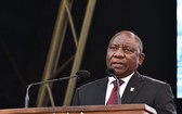 南非共和國總統馬塔梅拉‧西里爾‧拉馬福薩發表就職演說。（圖源：互聯網）