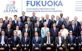 20國集團財長和央行行長會議與會者合影。（圖源：互聯網）