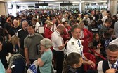 美國海關及邊防局一度因大規模電腦故障，而令各地機場陷入癱瘓。（圖源：互聯網）