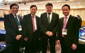 越南駐世界氣象組織常務代表陳鴻泰（右一）獲選為亞洲第二區域氣象協會(RA II)副主席。