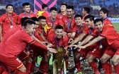 越南國足第二次奪得AFF盃冠軍。(圖源:互聯網)