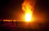 埃及東部西奈半島一處天然氣管道 2日遭不明身份武裝份子襲擊發生爆炸，目前尚無人員傷亡報告。（圖源：Harbingers Daily）