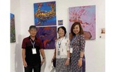 華人畫家陳芳美參加國際女畫家邀請展