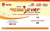 2020年第五屆“自豪越史”比賽於本月25日至6月22日在https://tuhaosuviet.tuoitre.vn 網站進行。（圖源：網站截圖）