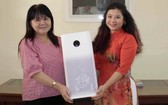 越南小米公司給平新郡各幼兒園學校贈送50台3H空氣淨化器。（圖源：Xiaomi）