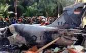 印尼空軍的1架“鷹-209”殲擊機墜毀現場。（圖源：互聯網）