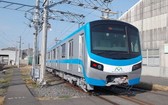 濱城-仙泉地鐵1號線的首輛列車將於10月運抵本市。（圖源：HCMC Metro）