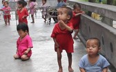 每百名兒童中有25名兒童因營養不良患矮小症。（示意圖源：N.H）