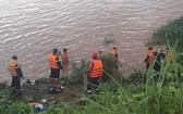 圖為救護隊員們撈獲到男童屍體的河段。（圖源：清嬌）