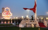 中國國慶升旗儀式在天安門廣場舉行。（圖源：新華社）