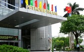 圖為越南國家油氣集團總部大樓。（圖源：中正）