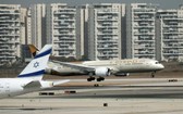 10月20日，阿聯酋代表團抵達以色列。（圖源：新華社）