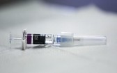 流感疫苗注射器。（示意圖源：AFP）