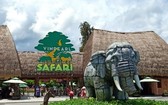 富國島Vinpearl Safari Zoo（觀察野生動物園）大門