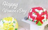 “一束蛋糕花”慶婦女節
