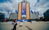 歐盟委員會總部大樓。（圖源：新華社）
